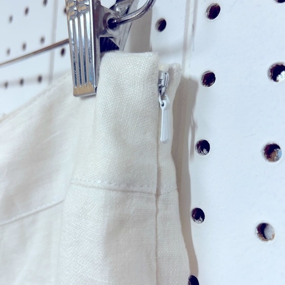 Tory Burch Wide Leg Linen Pants - Picture 4 of 5